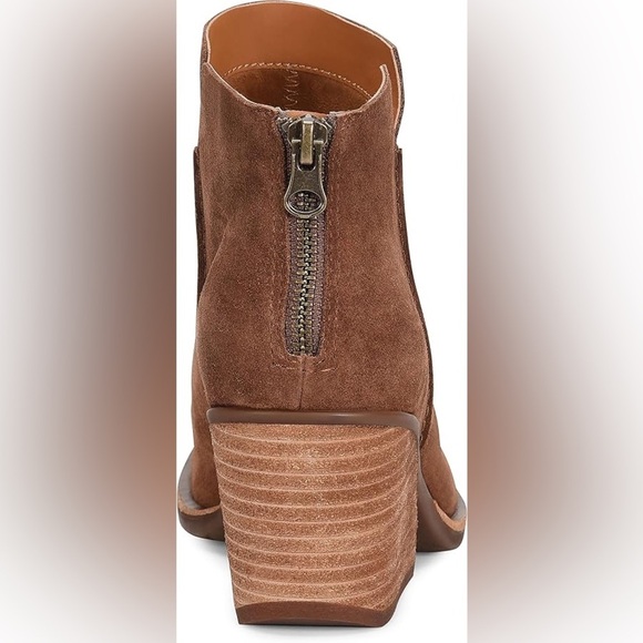 KORK-EASE Chandra Stacked Wooden Heel Boot Sz 6M - Picture 3 of 8